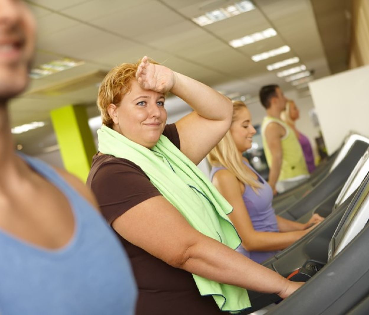 Autoritten naar fitness zijn niet zakelijk